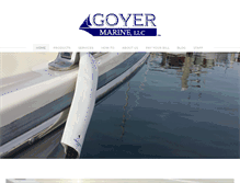 Tablet Screenshot of goyermarine.com